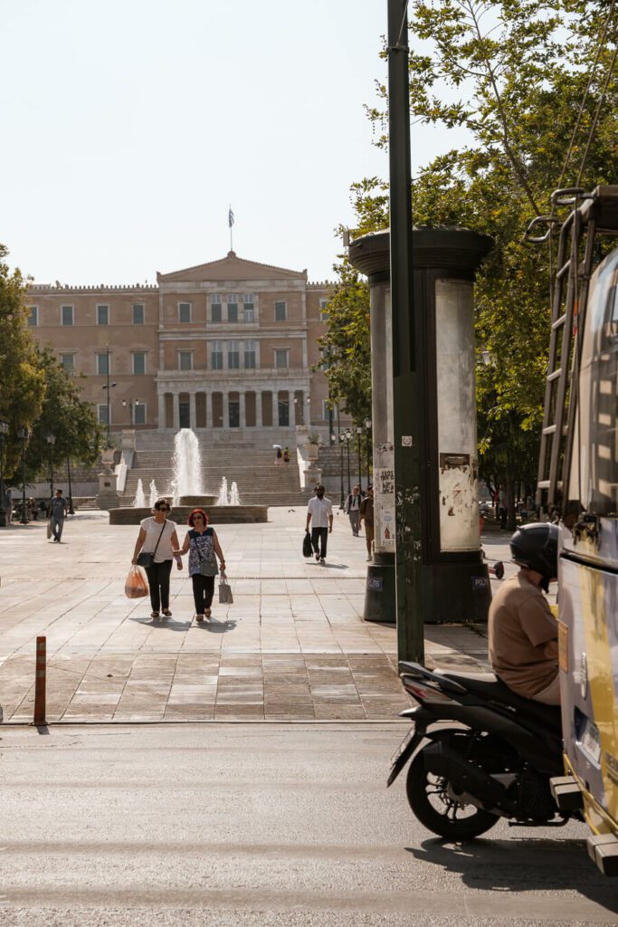 syntagma square, athens