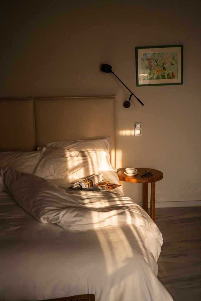 room at mandraki beach resort hydra