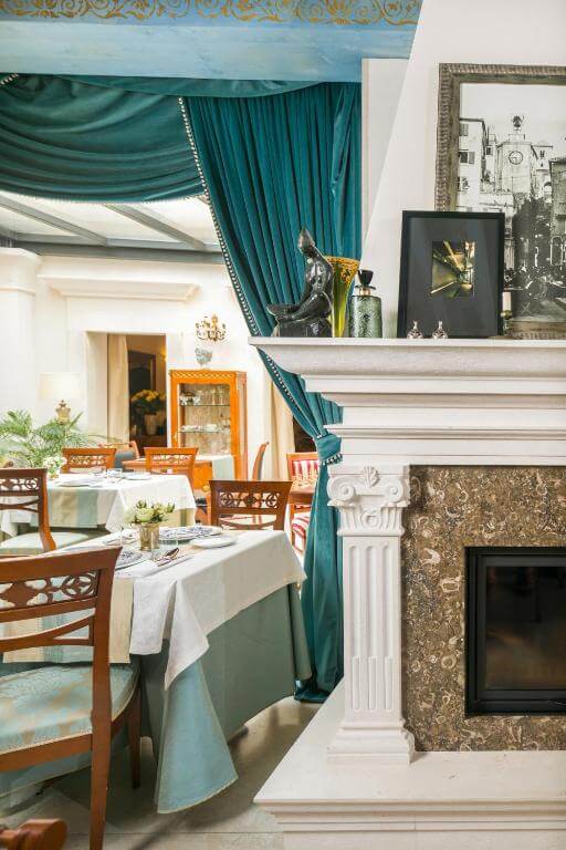 dining room at one of the best hotels in split croatia