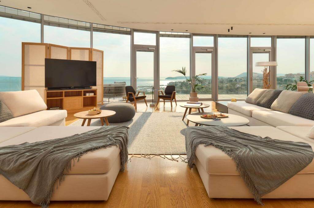 penthouse suite at Radission Blue resort Split