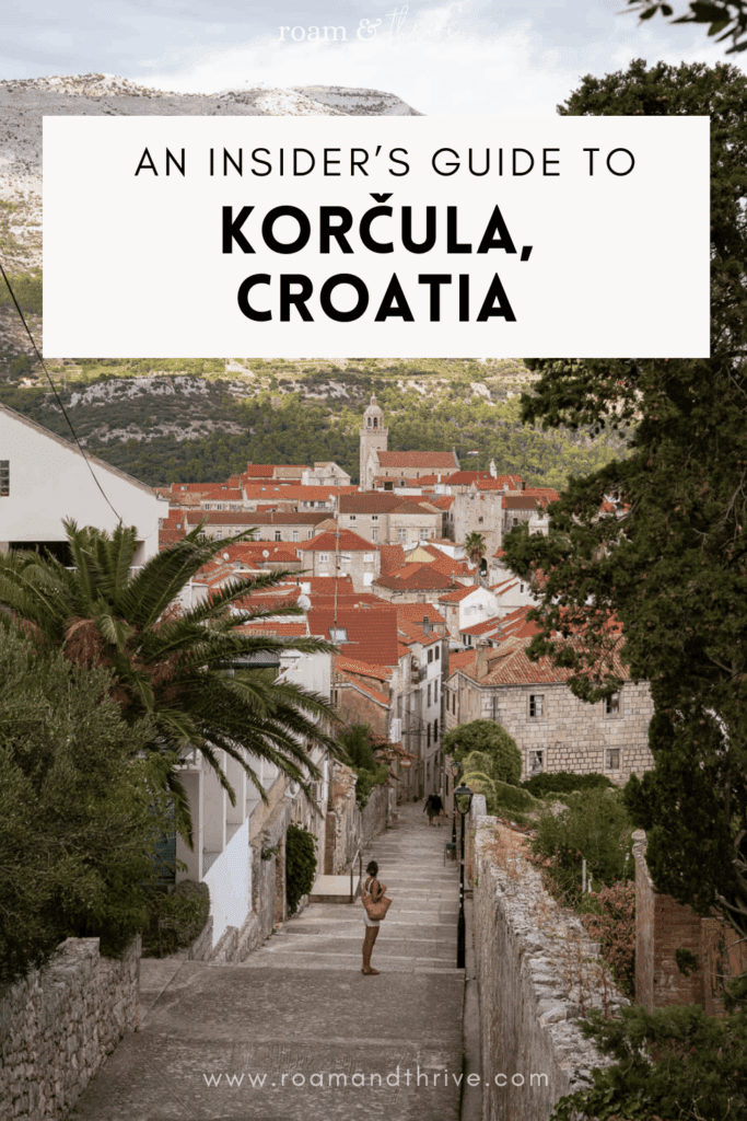 things to do in korcula