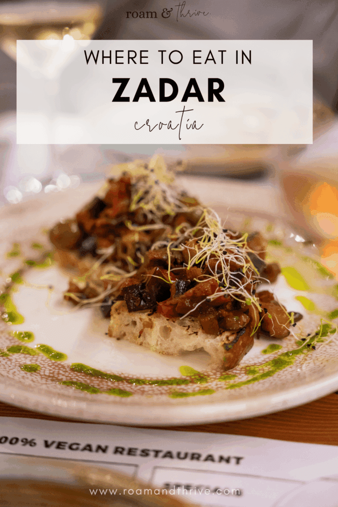 restaurants in zadar