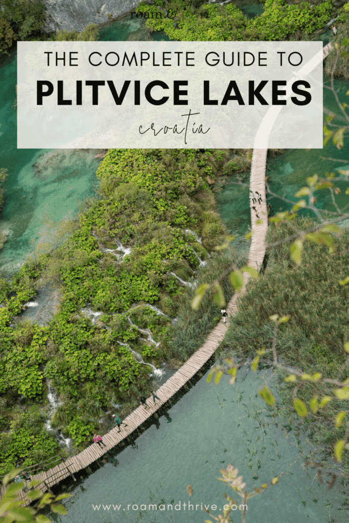 plitvice lakes national park guide