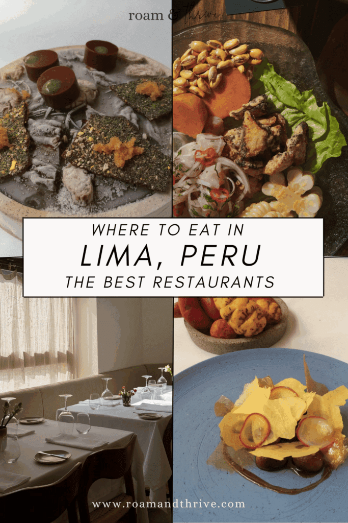 best restaurants in lima peru