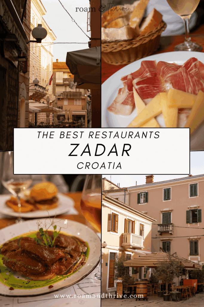best restaurants in zadar