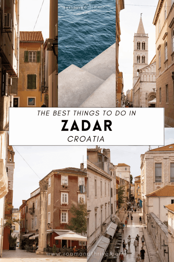 one day zadar itinerary