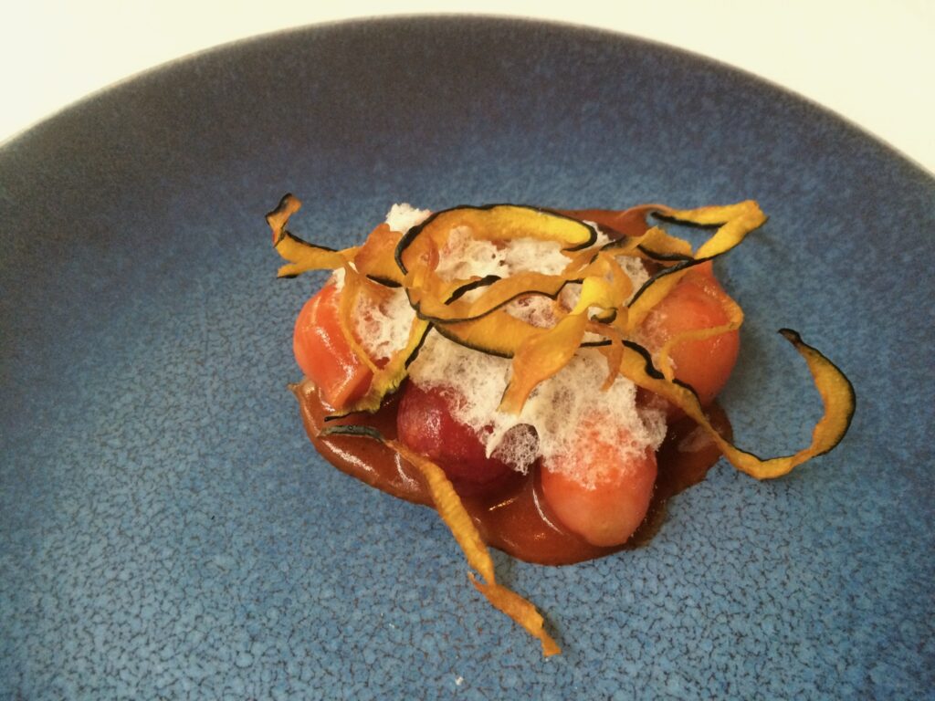a dish at central, one of the best restaurants in lima peru