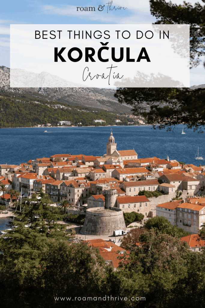 best things to do in korcula
