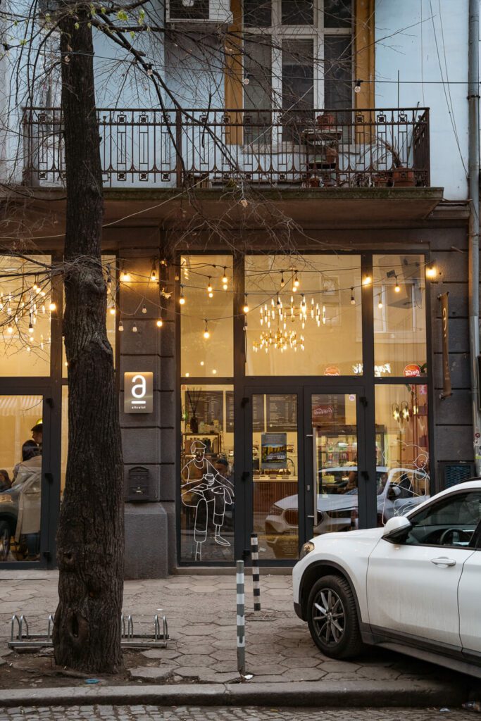 best cafes in sofia bulgaria, altruist