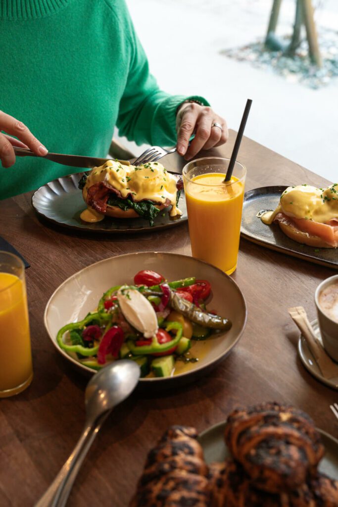 brunch at cooko at juno hotel sofia