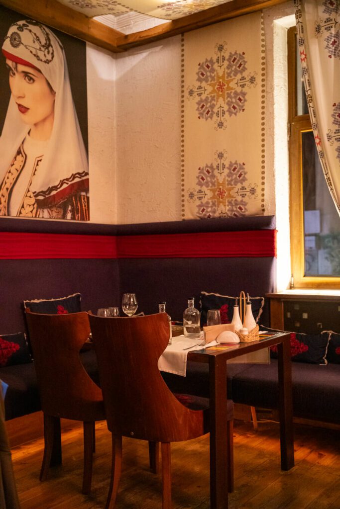 interior of Moma Bulgarian Food and Wine Sofia