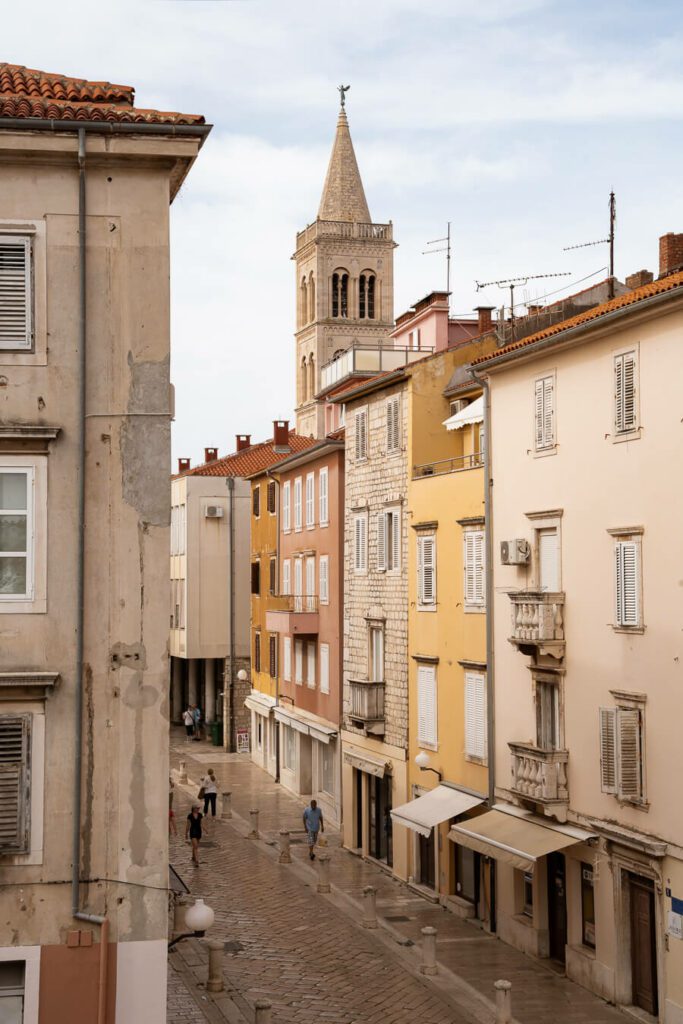 old town of zadar croatia