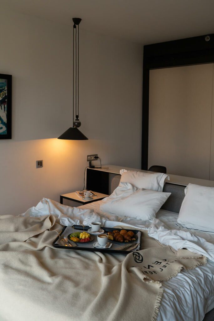 sense sofia breakfast in bed