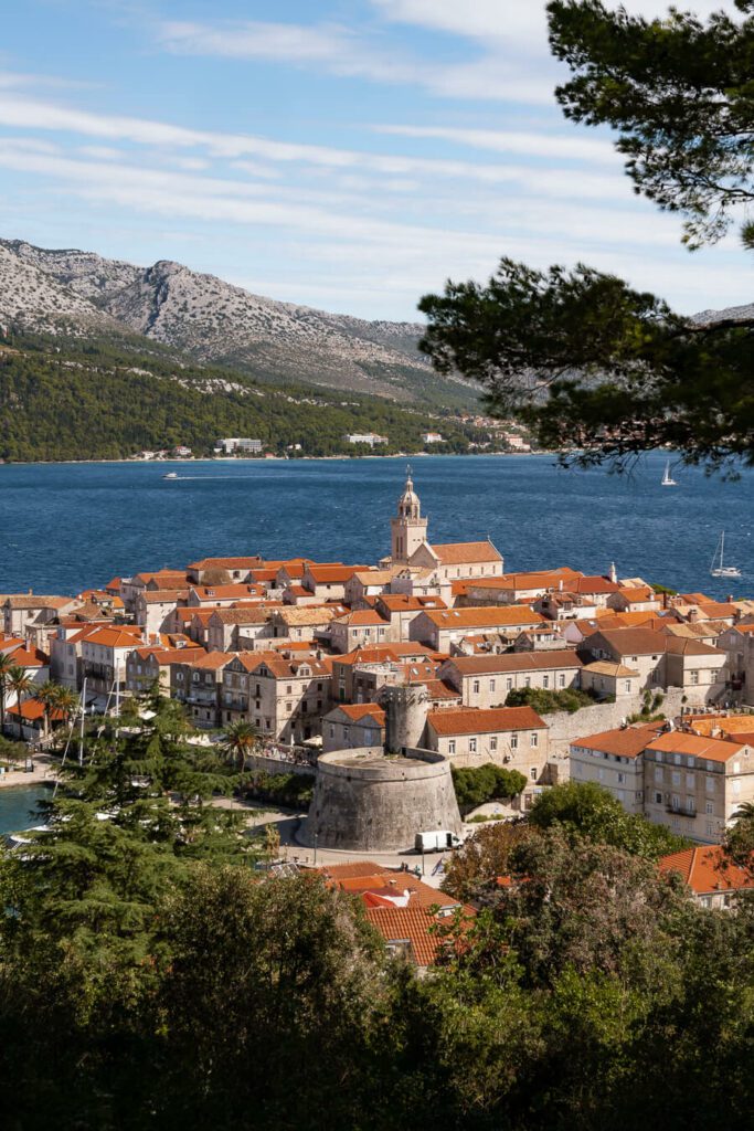 korcula town croatia