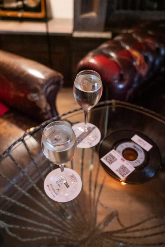 prosecco at area 8 matera