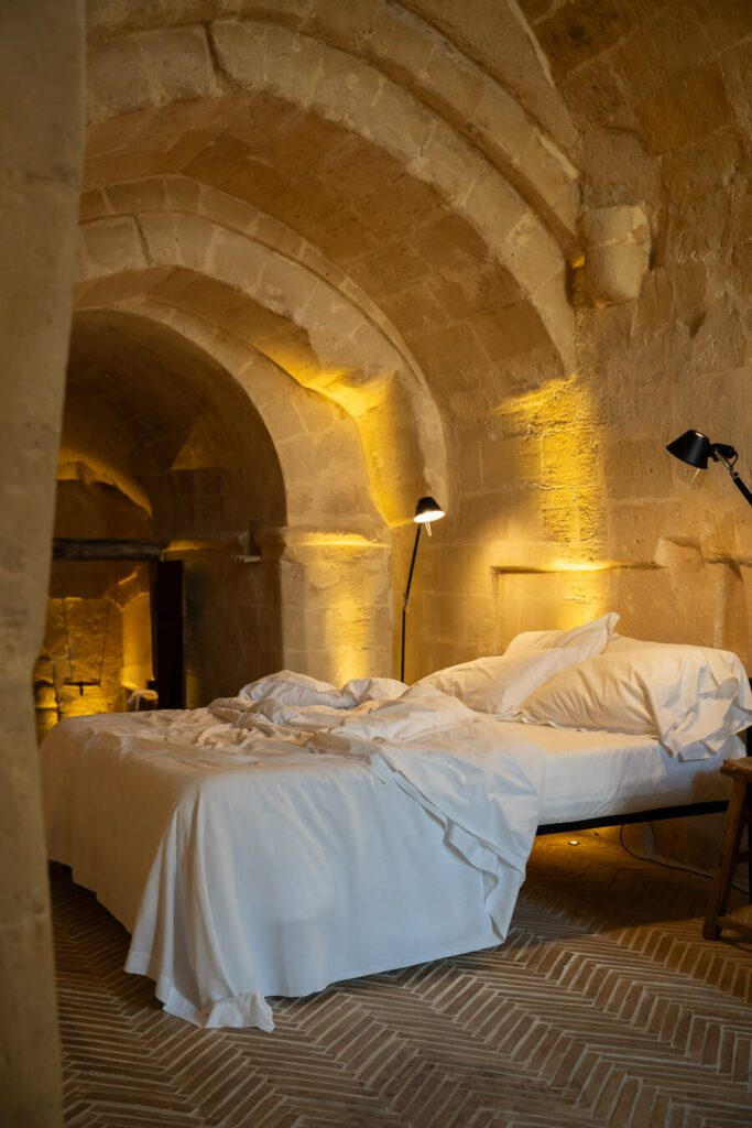 cave room at il palazzotto residence and winery