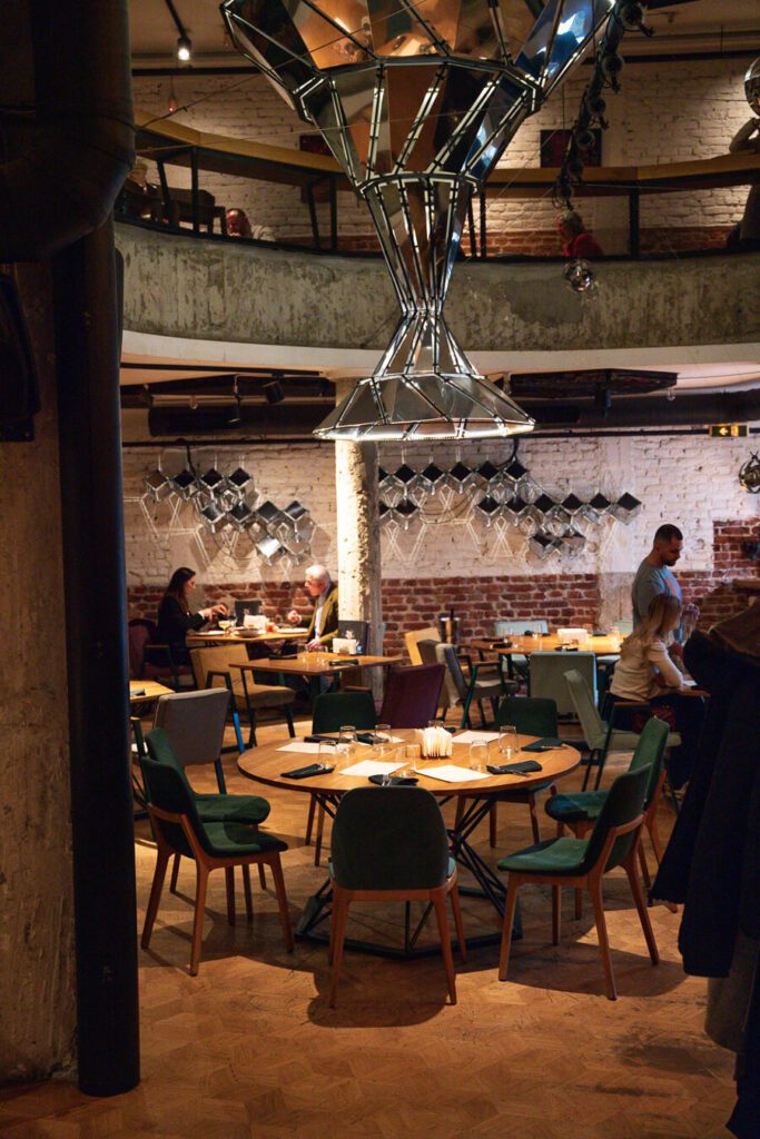 cosmos restaurant sofia interior