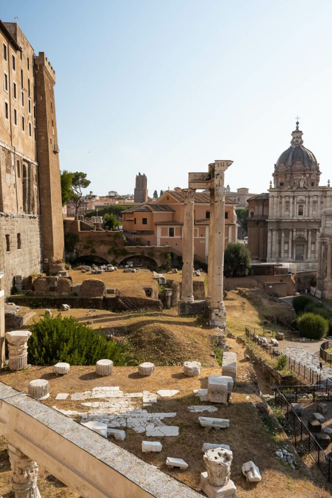 roman forum in rome