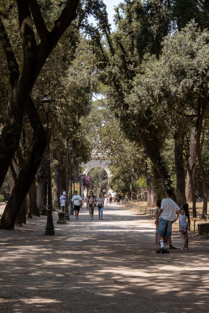 villa borghese in rome