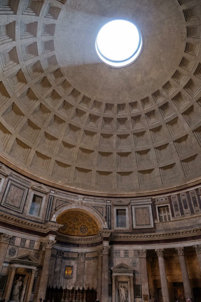 pantheon interior in rome