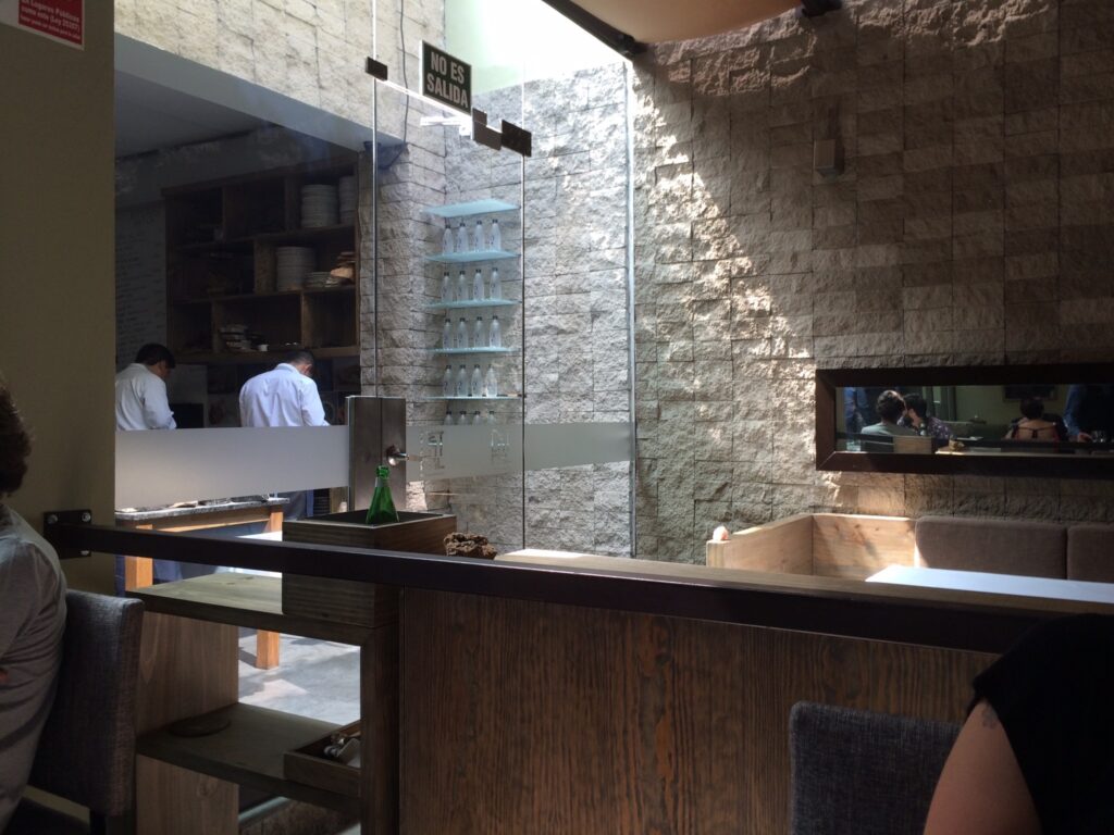 workspace and kitchen at central lima