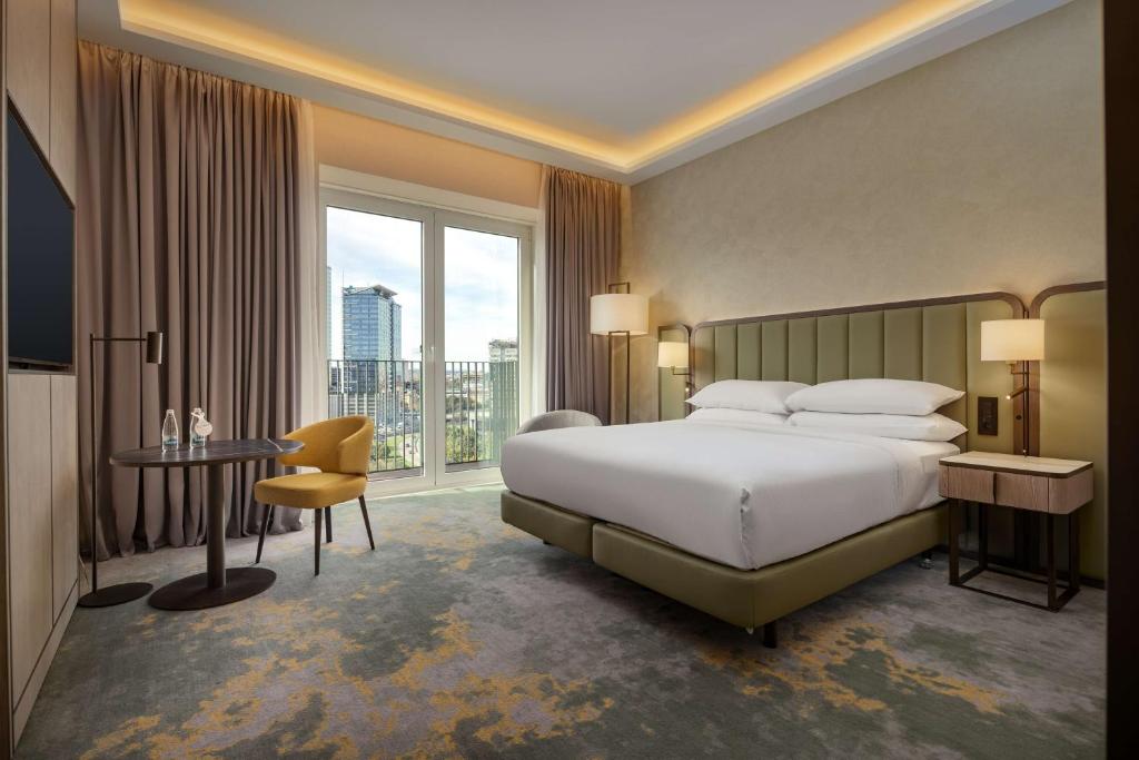 guest room at Hilton sofia