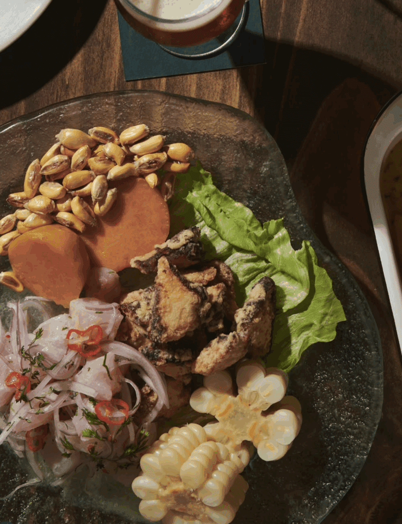 ceviche at isolina taberna in lima peru
