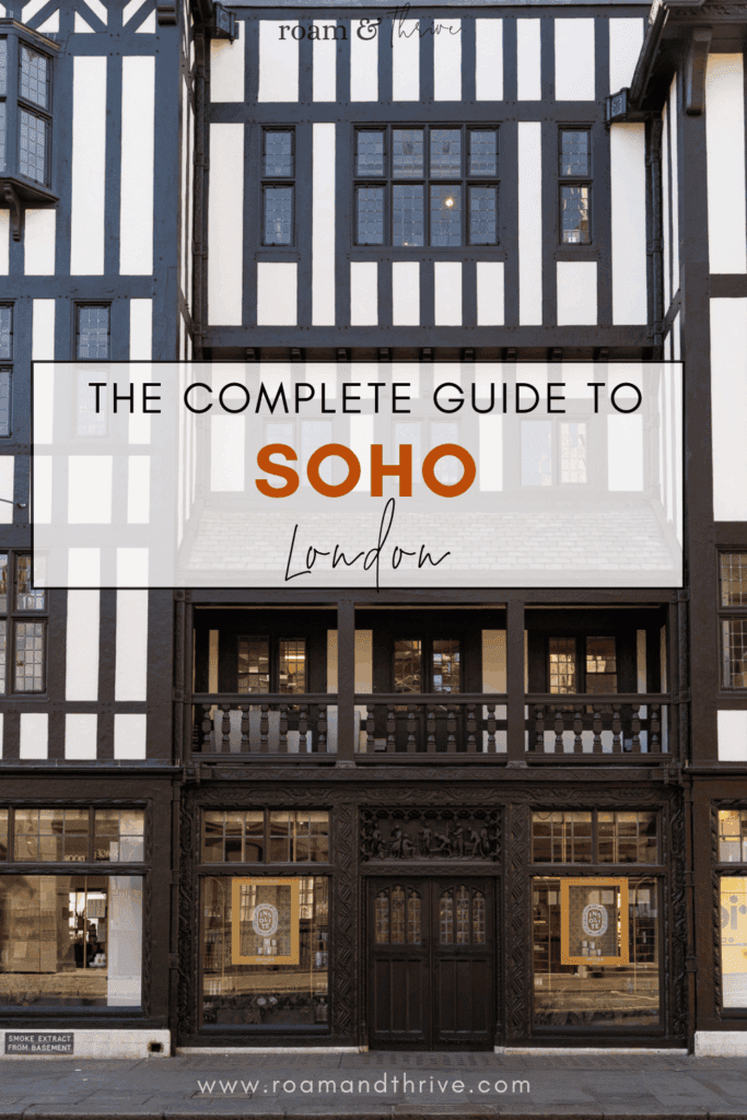 a guide to soho, london