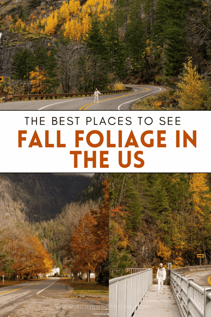 Best places to see fall foliage in the us