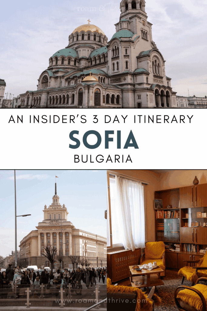3 day sofia itinerary