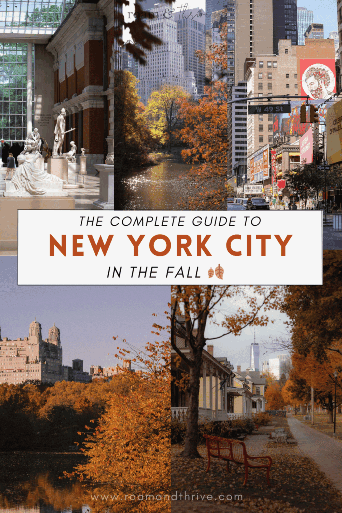 nyc in the fall