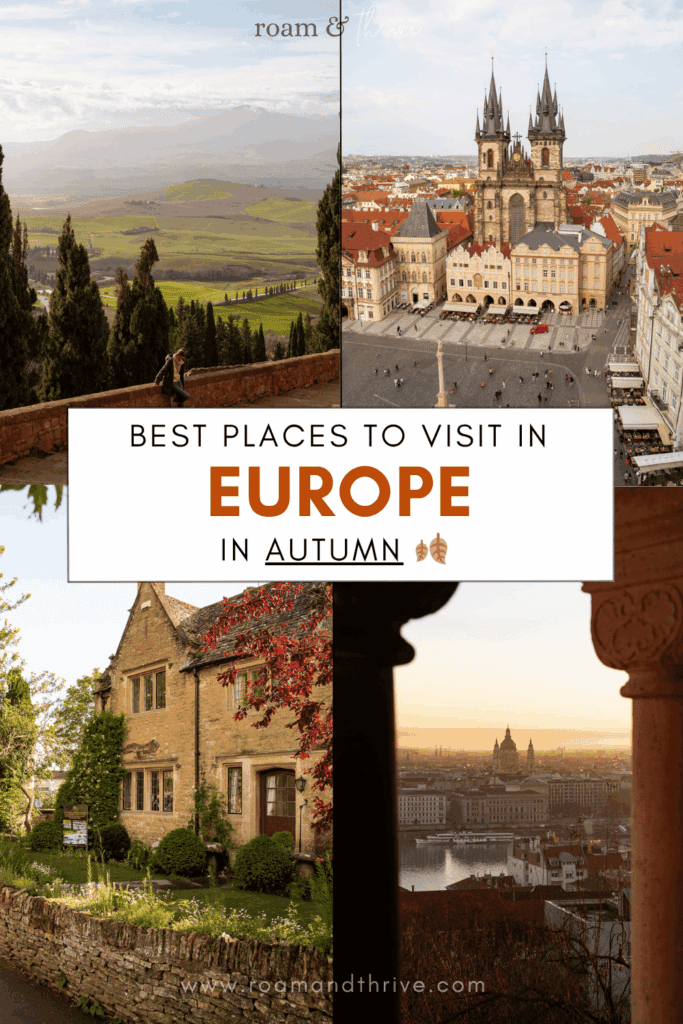 best places to visit in europe in the fall