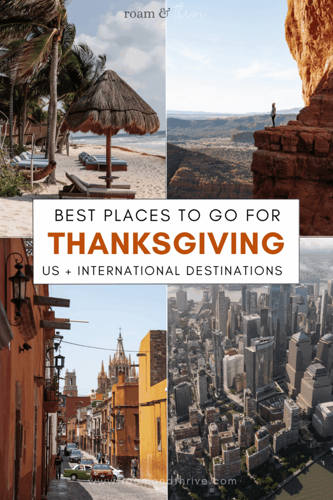 thanksgiving travel ideas