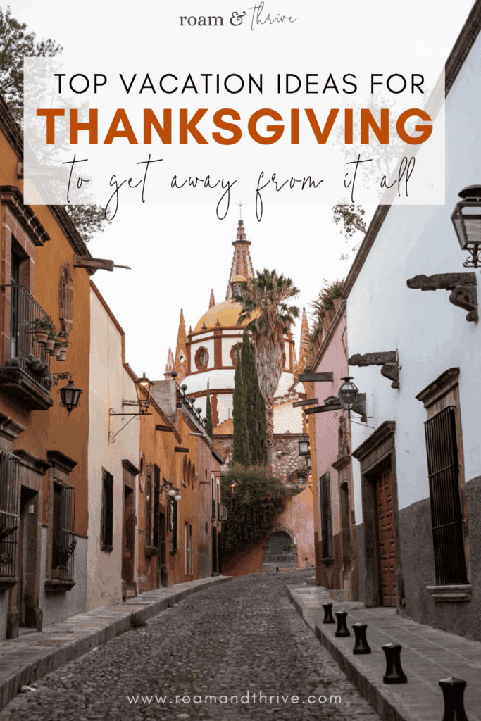 travel ideas for thanksgiving