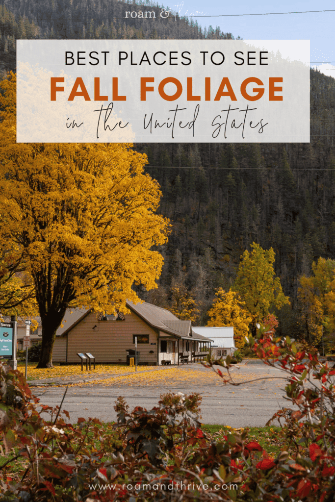 best fall foliage in the us
