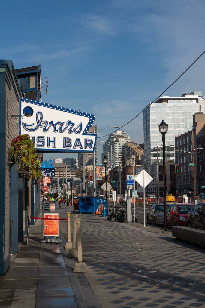 ivans fish bar and seattle waterfront