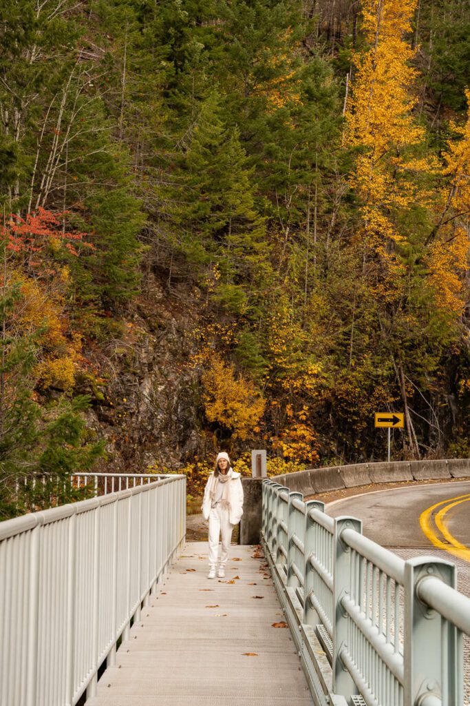 washington scenery in the fall