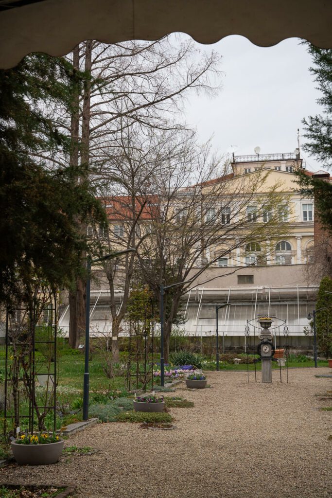university botancial garden sofia bulgaria