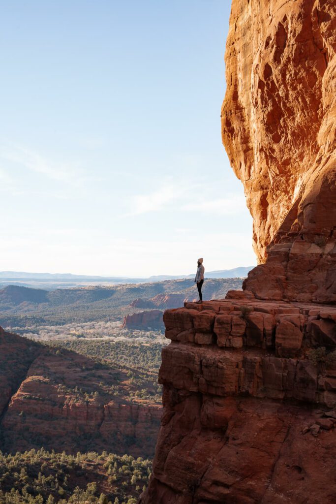 me at cathedral rock n sedona arizona, a great thanksgiving vacation idea