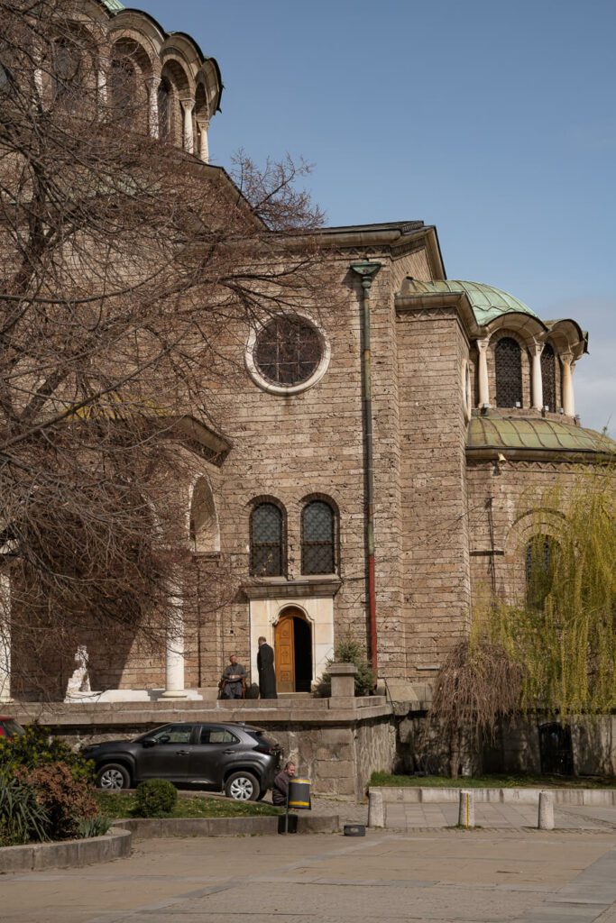 church exterior in sofia bulgaria