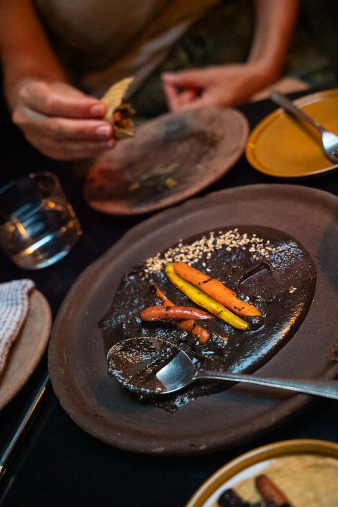 mole at ticuchi mexico city