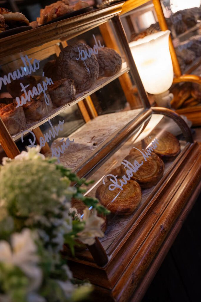 display pastries at panaderia rosetta