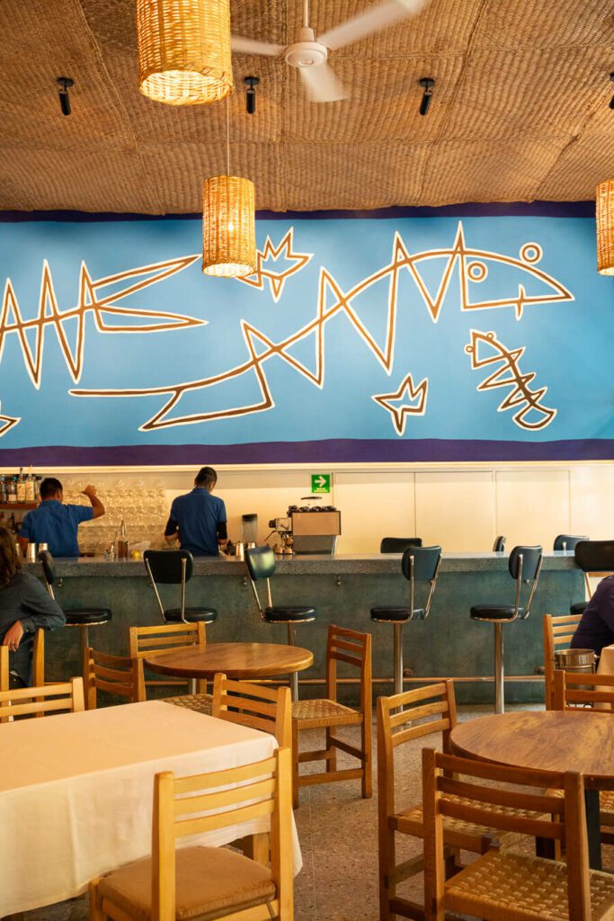 best restaurants in mexico city, contramar interior