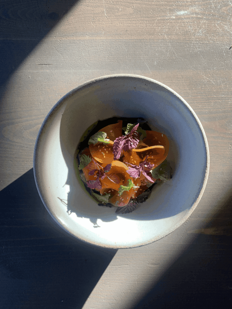 a simple dish at Jacqueline one of the best restaurants in portland oregon