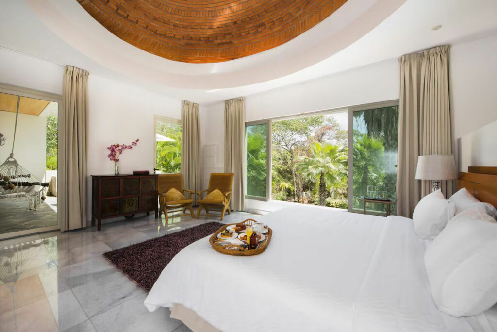 vacation rental bedroom in playa del carmen