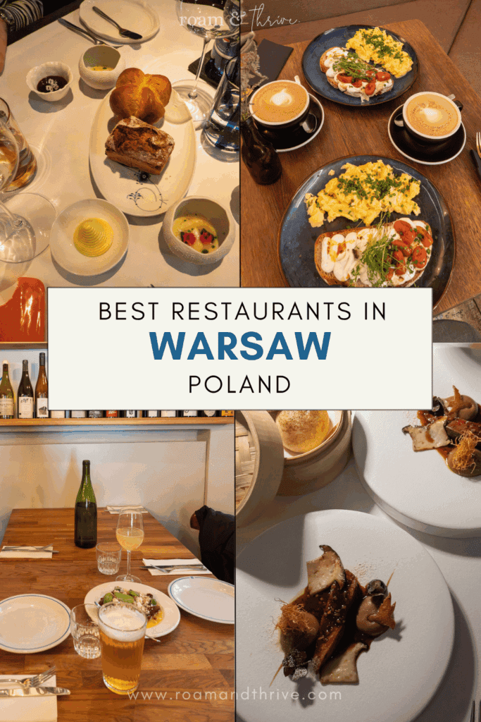 best restaurants in warsaw poland