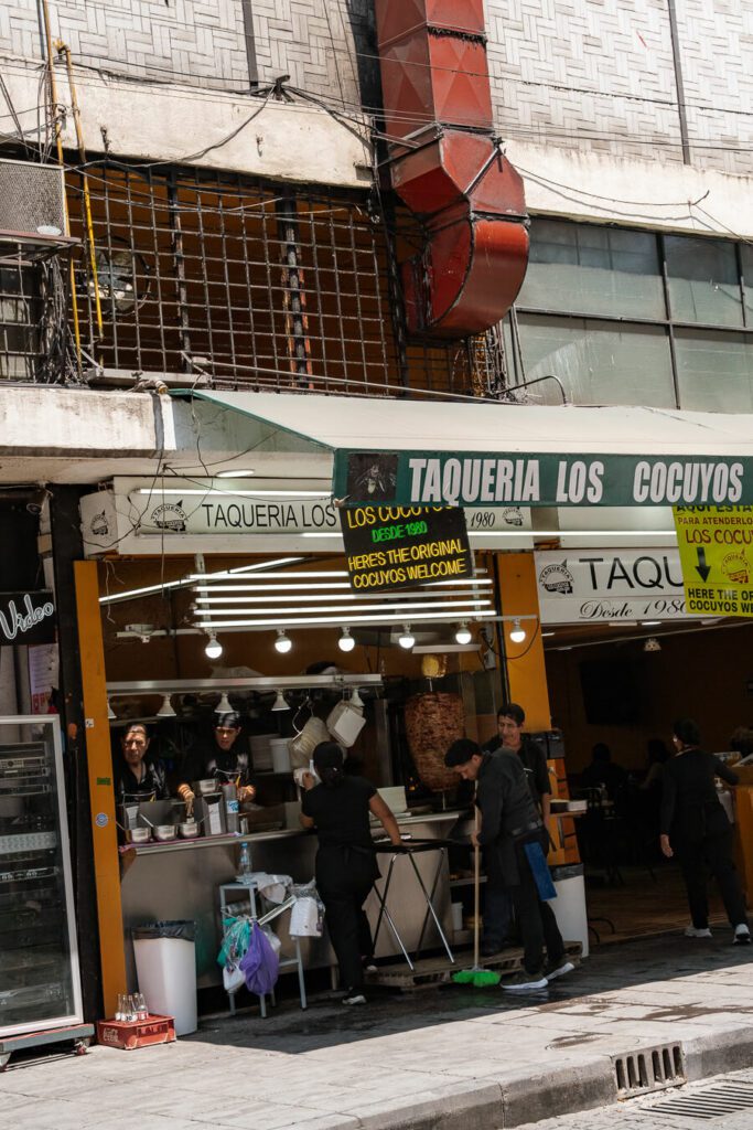 taqueria los cocuyos from outside