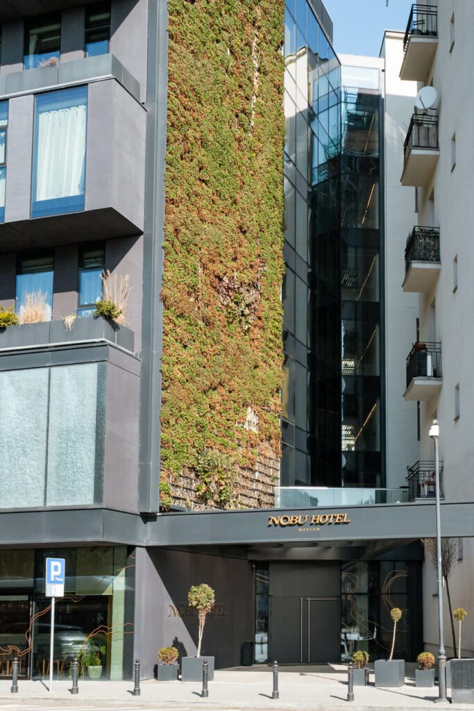 nobu hotel entrance, warsaw