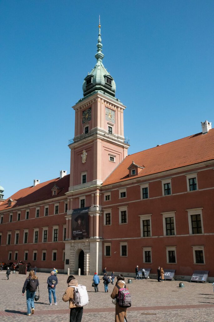 royal palace in warsaw poland