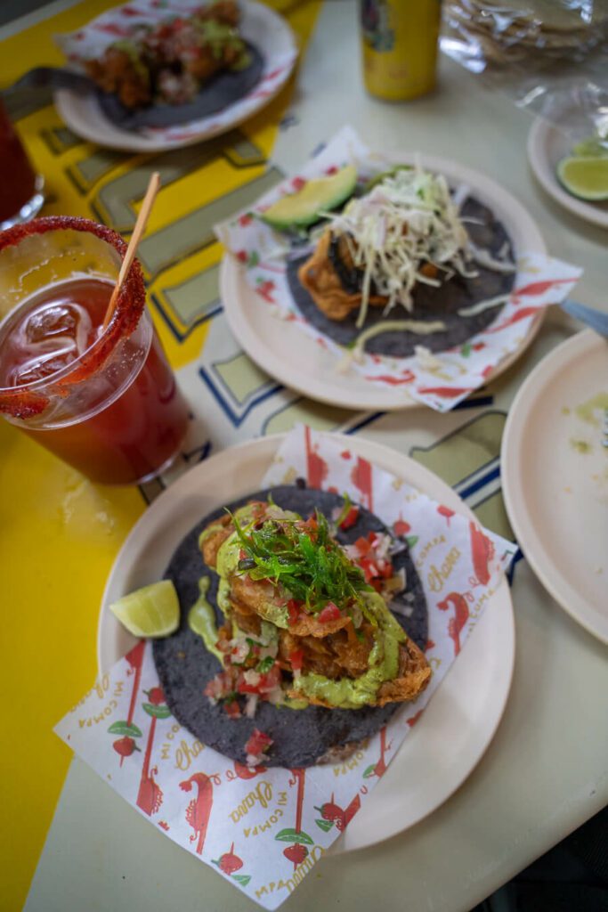 seafood tacos in mexico city